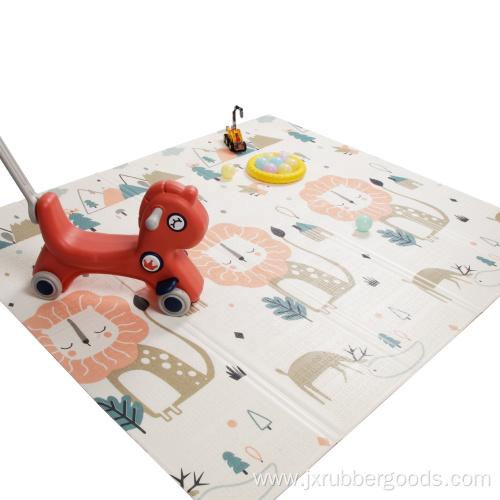 portable animals design tubo playmat personalizzati xpe